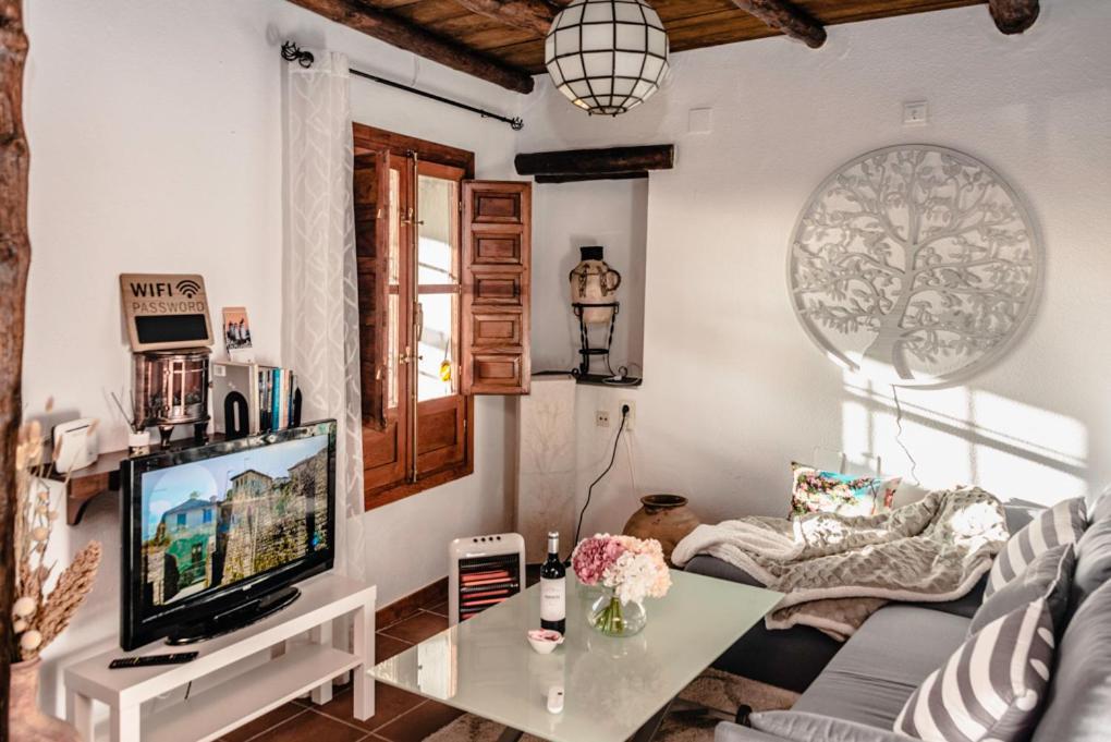 La Casita del Árbol Blanco Apartamento Bubión Exterior foto